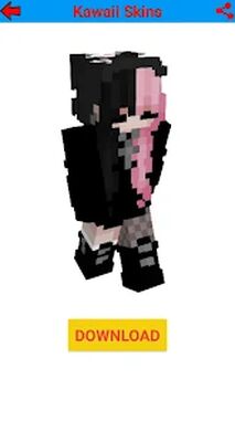 Download Kawaii Skins For Minecraft (Unlocked MOD) for Android