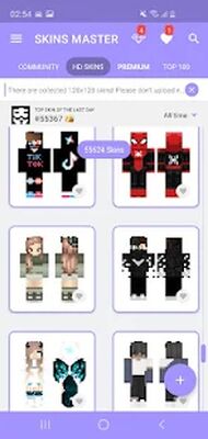 Download Skins MASTER for MINECRAFT PE (Free Ad MOD) for Android