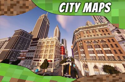 Download City maps for MCPE. Modern city map. (Free Ad MOD) for Android