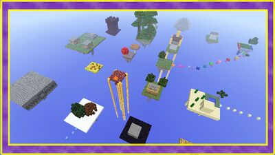 Download Skyblock maps for mcpe (Free Ad MOD) for Android