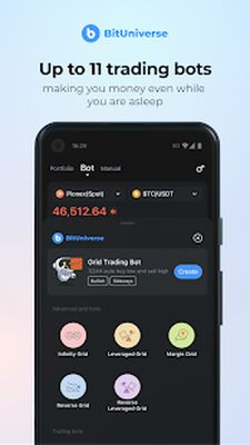 Download BitUniverse:Crypto Trading Bot (Premium MOD) for Android