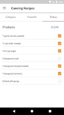 Download Canning Recipes (Pro Version MOD) for Android