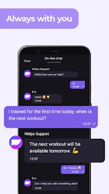 Download WELPS: At Home & Gym Workouts (Free Ad MOD) for Android