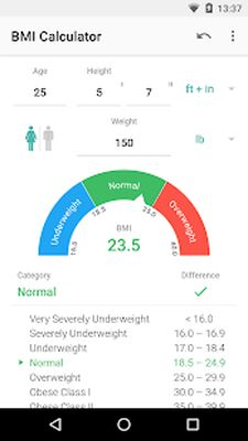 Download BMI Calculator (Unlocked MOD) for Android