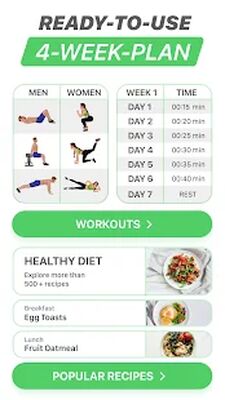 Download FitCoach: Fitness Coach & Diet (Unlocked MOD) for Android