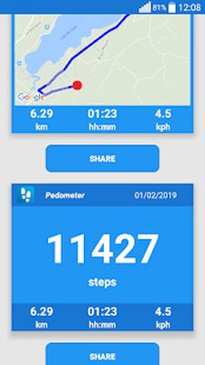 Download Pedometer — Step Counter (Premium MOD) for Android