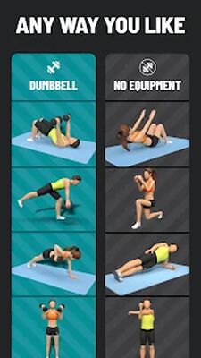 Download Dumbbell Workout at Home (Free Ad MOD) for Android