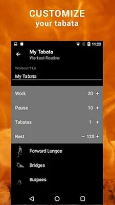 Download Tabata HIIT. Interval Timer (Free Ad MOD) for Android