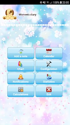 Download Woman diary (calendar) (Premium MOD) for Android