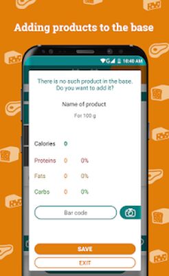 Download Calorie counter (Premium MOD) for Android