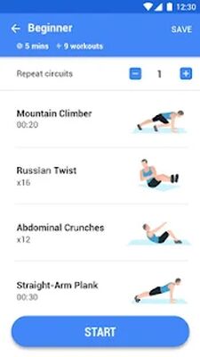 Download Abs Workout (Pro Version MOD) for Android