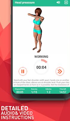 Download Upper body workout for women (Unlocked MOD) for Android