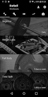 Download Barbell Home Workout (Unlocked MOD) for Android