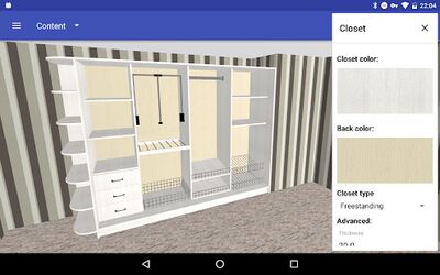 Download Closet Planner 3D (Pro Version MOD) for Android