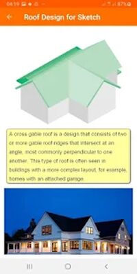 Download Roof Design for Sketch Drawing (Unlocked MOD) for Android