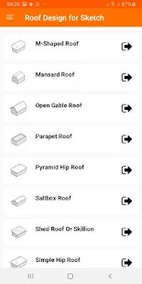Download Roof Design for Sketch Drawing (Unlocked MOD) for Android