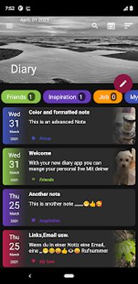 Download Diary app with lock (Premium MOD) for Android