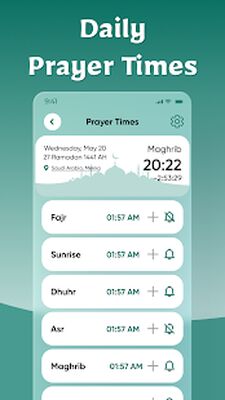 Download Prayer Times (Free Ad MOD) for Android