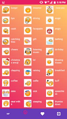 Download Gif & Animated Emoticons (Premium MOD) for Android