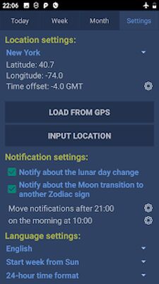 Download Lunar calendar Dara-Lite (Unlocked MOD) for Android