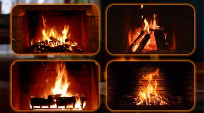 Download Romantic Fireplaces (Premium MOD) for Android