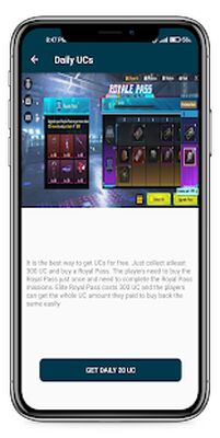 Download Daily UC and Royal Pass (Free Ad MOD) for Android