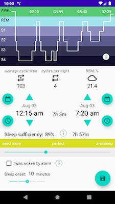 Download Biological Clock: track sleep and sync day. (Unlocked MOD) for Android