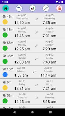 Download Biological Clock: track sleep and sync day. (Unlocked MOD) for Android