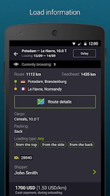 Download Find loads TRansportica Driver (Premium MOD) for Android