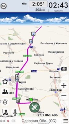 Download Navi-Maps GPS navigator: Ukraine + Europe (Free Ad MOD) for Android