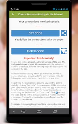 Download Contraction Timer (Unlocked MOD) for Android