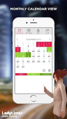 Download Ladytimer Ovulation & Period Calendar (Pro Version MOD) for Android