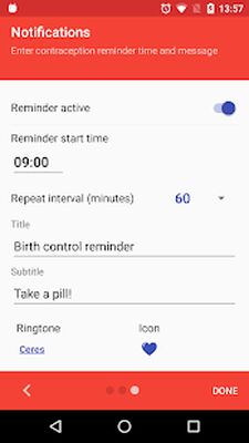 Download Birth Control Pill Reminder (Unlocked MOD) for Android