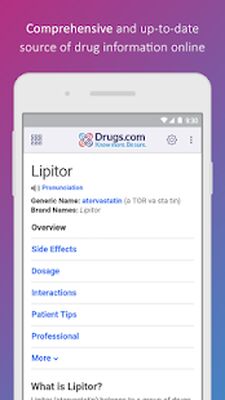 Download Drugs.com Medication Guide (Unlocked MOD) for Android