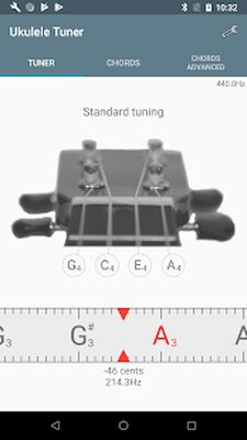 Download Ukulele Tuner (Unlocked MOD) for Android