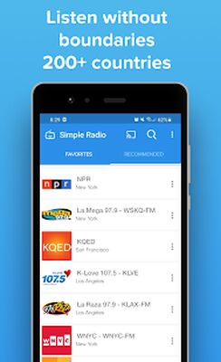 Download Simple Radio – Live AM FM Radio & Music App (Unlocked MOD) for Android