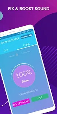 Download Speaker Tester & Cleaner: Fix Speaker Boost Volume (Free Ad MOD) for Android