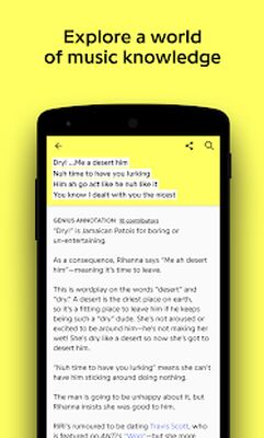 Download Genius — Song Lyrics Finder (Premium MOD) for Android