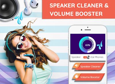Download Speaker Cleaner with Volume Booster (Premium MOD) for Android