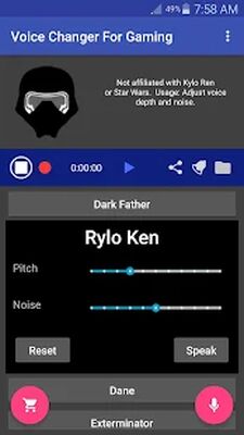 Download Voice Changer Mic for Gaming (Unlocked MOD) for Android