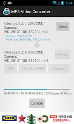 Download MP3 Video Converter (Premium MOD) for Android
