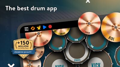 Download Real Drum: electronic drums (Pro Version MOD) for Android