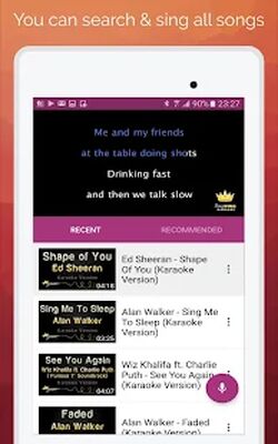 Download Karaoke: Sing & Record (Premium MOD) for Android