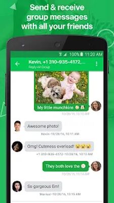 Download textPlus: Text Message + Call (Unlocked MOD) for Android