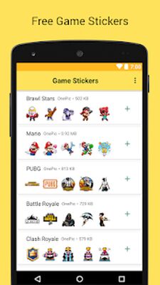 Download Game Stickers for Whatsapp (Premium MOD) for Android