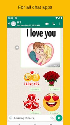 Download ILove Stickers (Unlocked MOD) for Android