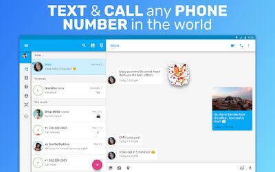 Download Text Me: Second Phone Number (Premium MOD) for Android