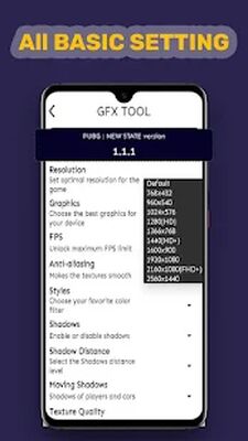 Download GFX tool for pubg new state (Premium MOD) for Android