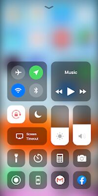 Download Control Center iOS 15 (Premium MOD) for Android
