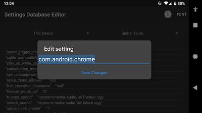 Download SetEdit (Settings Database Editor) (Free Ad MOD) for Android